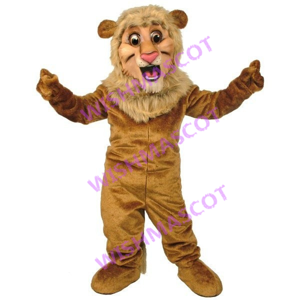 Childish Shorthair Lion Mascot Costume