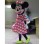 Minnie In Polka Dot Dress Mascot Costume