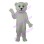 Likable Blue-eyed Bear Mascot Costume