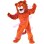 Fiercely Muscle Lion Mascot Costume