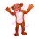 Bare Brown Little Lion Mascot Costume