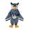 Dumb Dark Green Owl Mascot Costume