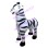 Hesitant Warily Zebra Mascot Costume