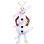 Enthusiastic Funny Snowman Olaf Mascot Costume