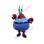 Selfish Boss Crab Mascot Costume