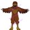 Long-haired Eagle Mascot Costume With Abdominal Muscles