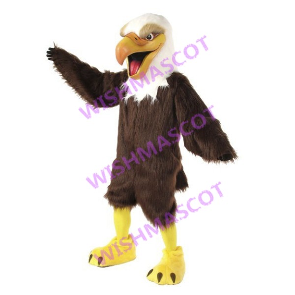 Screaming Combative Eagle Mascot Costume