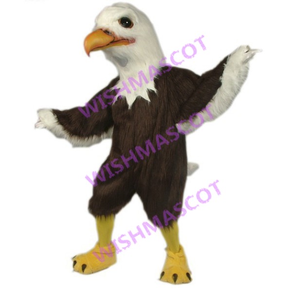 Brawnier White Head Eagle Mascot Costume