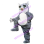 Green Eyes Gangster Cat Mascot Costume