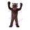 Powerful Scary Brown Bear Mascot Costume