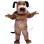 Honest Large Brown Dog Mascot Costume