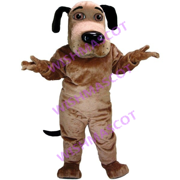 Honest Large Brown Dog Mascot Costume