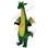 Flying Dragon With Long Neck Mascot Costume