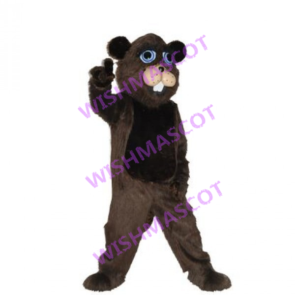 Boisterous Brown Marmot Mascot Costume
