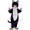 Frank Black & White Cat Mascot Costume