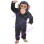 Resourceful Chimpanzee Mascot Costume