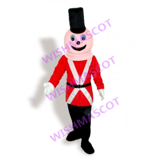 Greeter With Top Hat Mascot Costume