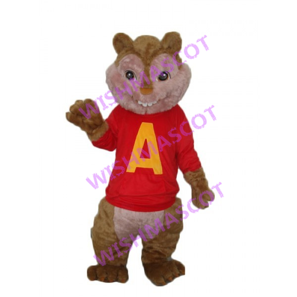 Most Lively Chipmunk Alvin Mascot Costume