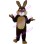 Brown Rabbit Mascot Costume For Celebration