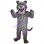 Powerful Leopard With Blue Eyes Mascot Costume