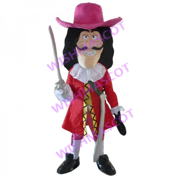 Medieval Pirate Carrying Weapon Mascot Costume