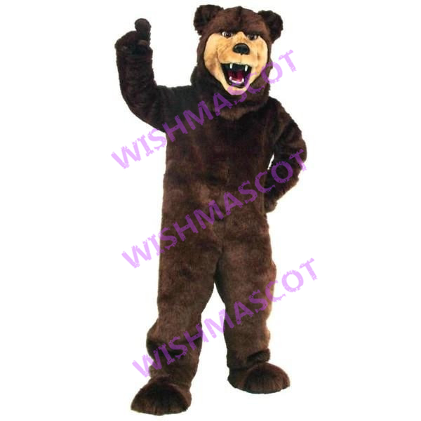 Ferocious Strong Bear Mascot Costume