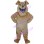 Elated Bulldog On Hips Mascot Costume