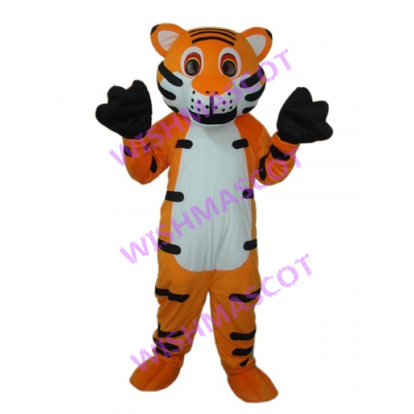 Funny Cartoon Little Tiger Mascot Costume