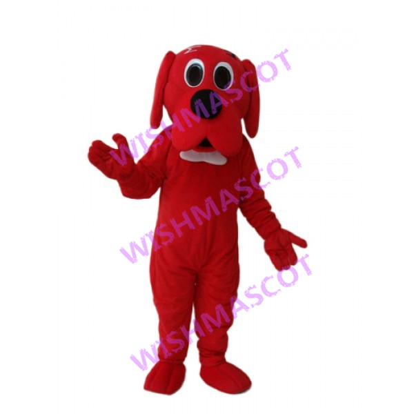 Honest Red Dog Mascot Costume