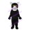 Black Cat With Yellow Eyes Mascot Costume