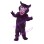 Fiercely Purple Tiger Mascot Costume