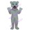Lively Mischievous White Bear Mascot Costume