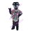 Skunk In Flower Shirt Mascot Costume