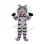Ferocious White Tiger Mascot Costume