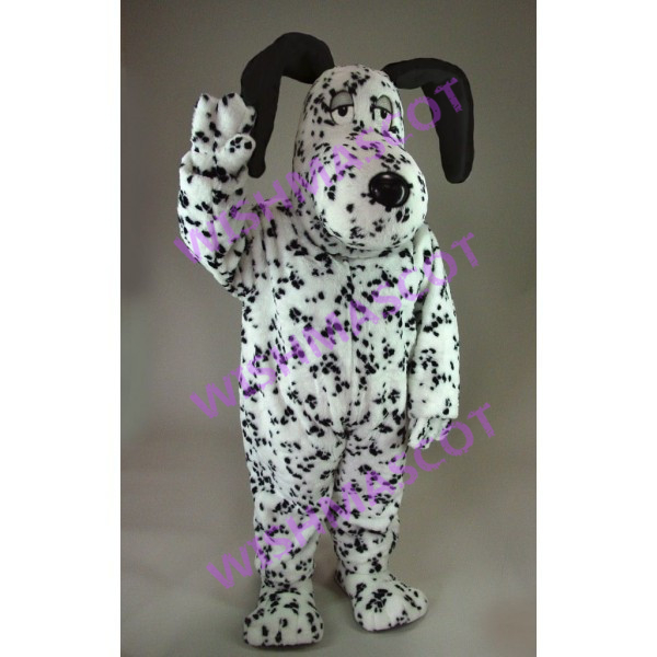 Smart Alert Dalmatian Mascot Costume