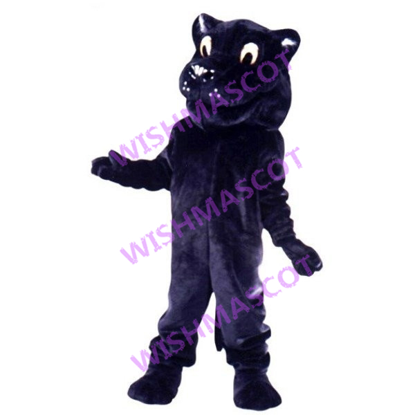 Robust Dark Purple Leopard Mascot Costume