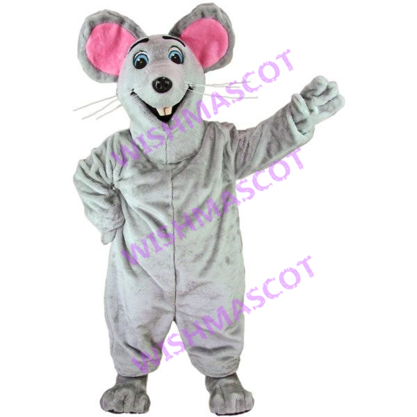 Large Rat With Smiling Face Mascot Costume