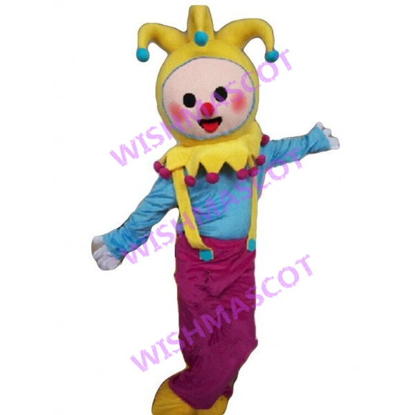 Interesting Clown Mascot Costume For Amusement Park