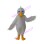 Pelican With White Feathers All Over Mascot Costume