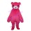 Rose Red Bear With Long Arms Mascot Costume