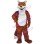Witty Cunning Fox Mascot Costume