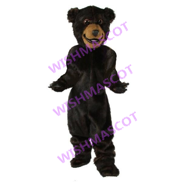 Kind Gentle Brown Bear Mascot Costume