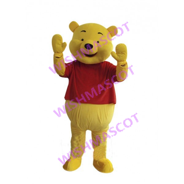 Honest Optimistic Pooh Bear Mascot Costume