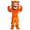 Powerful Muscular Lion Mascot Costume
