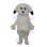 Cartoon Puppy Without Mouth Mascot Costume