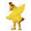Yellow Chicken With Thick Fur Mascot Costume