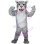 Fierce Grey Tiger Mascot Costume