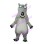 Amusing Long Face Dog Mascot Costume