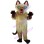 Blue-eyed Cat With Triangle Face Mascot Costume