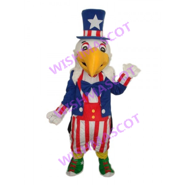 Circus Magician Eagle Mascot Costume